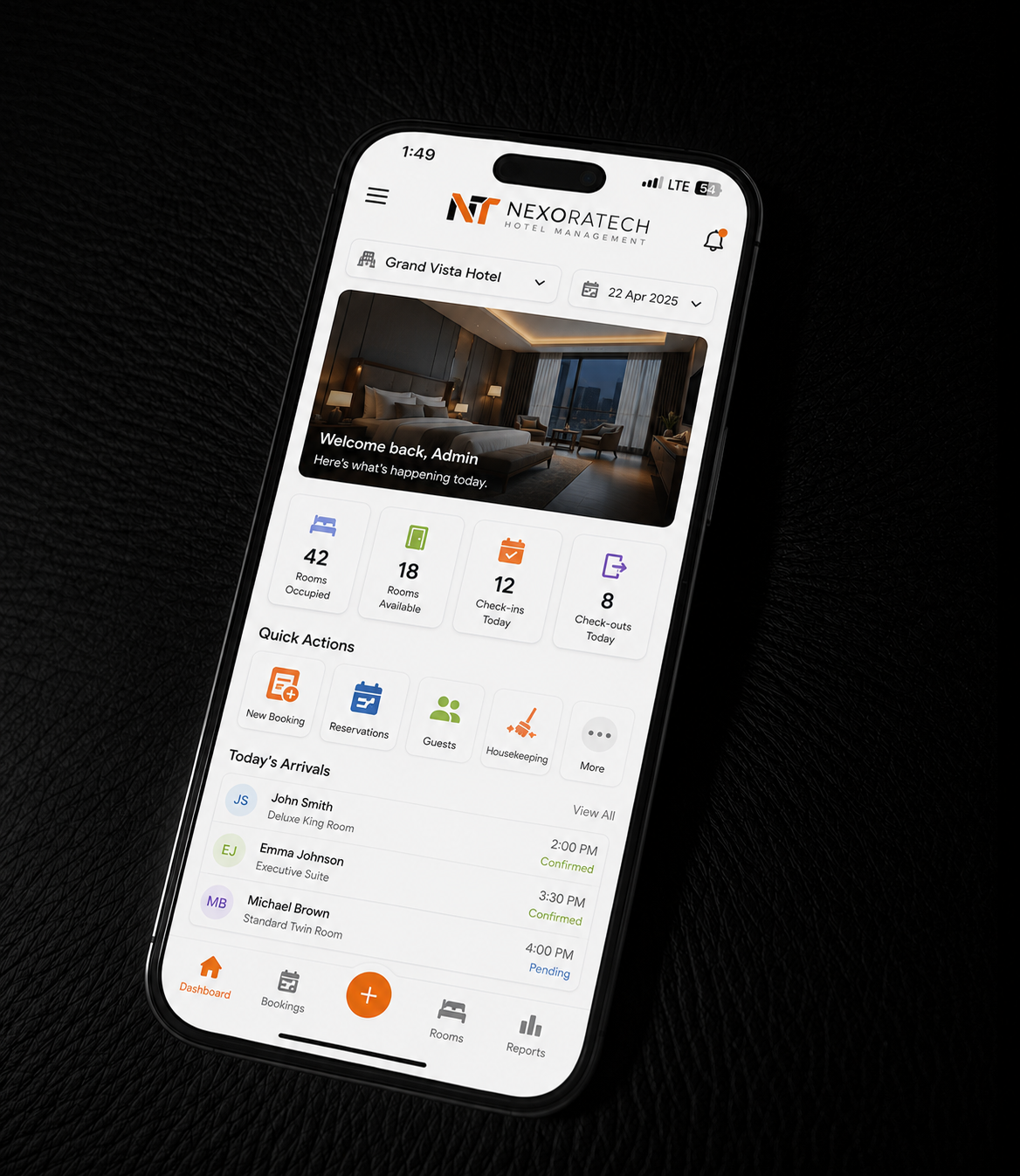Hotel Management App